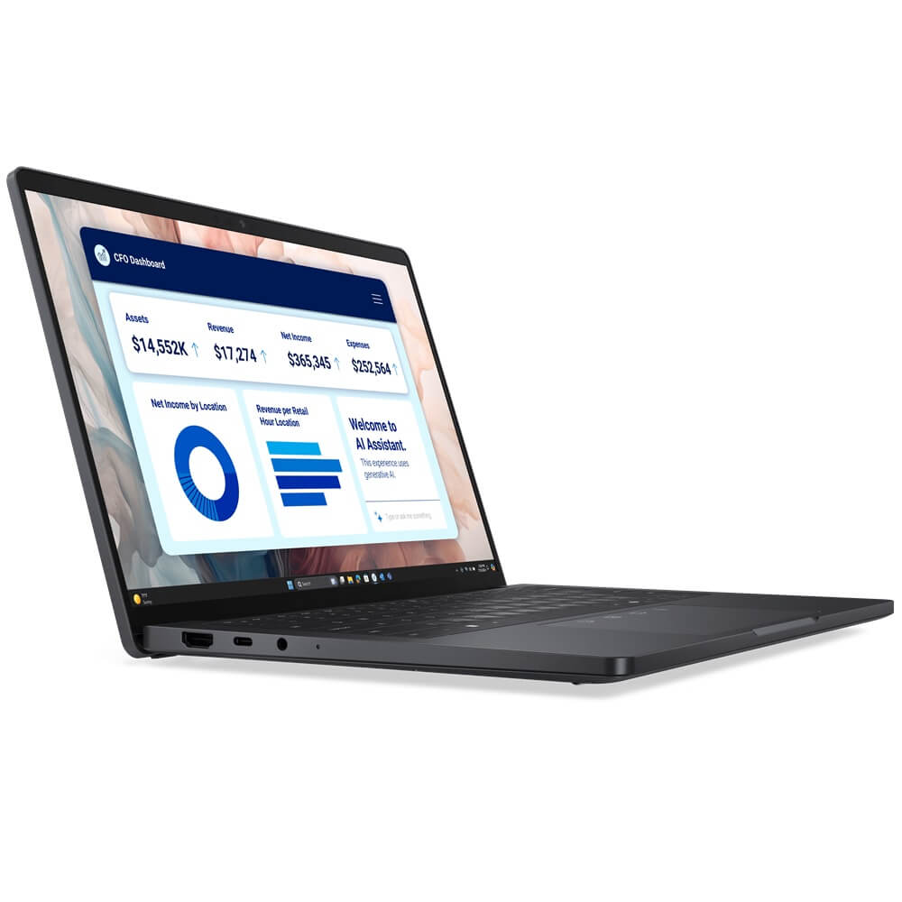 Dell Pro 13 Premium PA13250 Notebook PC – Core Ultra 7 266V / 13.3″ FHD+ / 16GB RAM / 512GB SSD / 5G / Win 11 Pro (BTO206_PA1