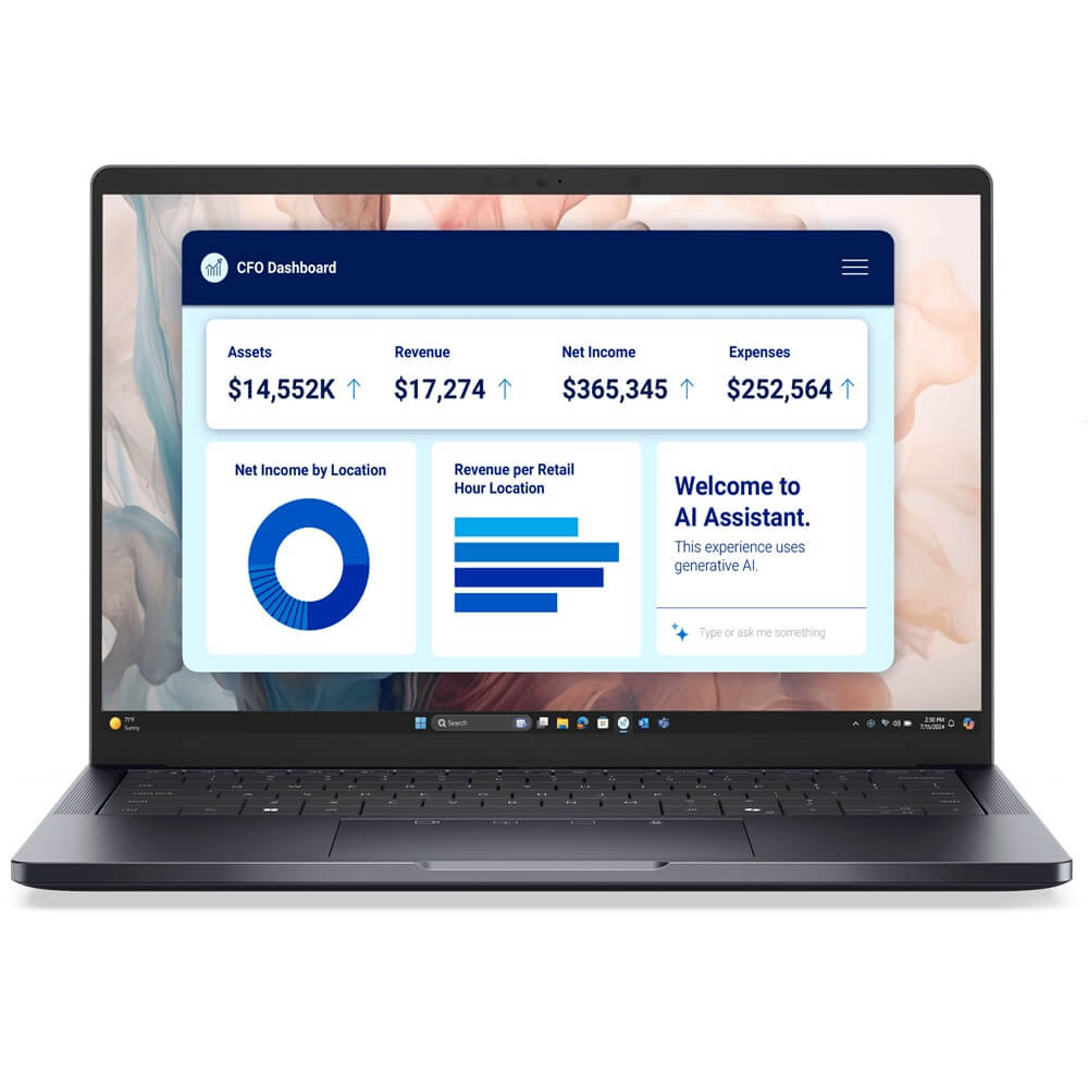 Dell Pro 14 Premium PA14250 Notebook PC – Core Ultra 7 266V / 14″ FHD+ / 16GB RAM / 512GB SSD / 5G / Win 11 Pro (BTO205_PA142