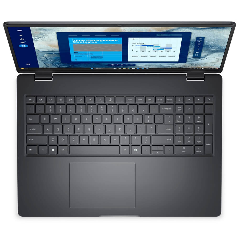 Dell Pro 16 PC16250 Notebook PC – Core 7 150U / 16″ FHD+ / 16GB RAM / 512GB SSD / Win 11 Pro (PC16250LAT3550C716512) — rear v
