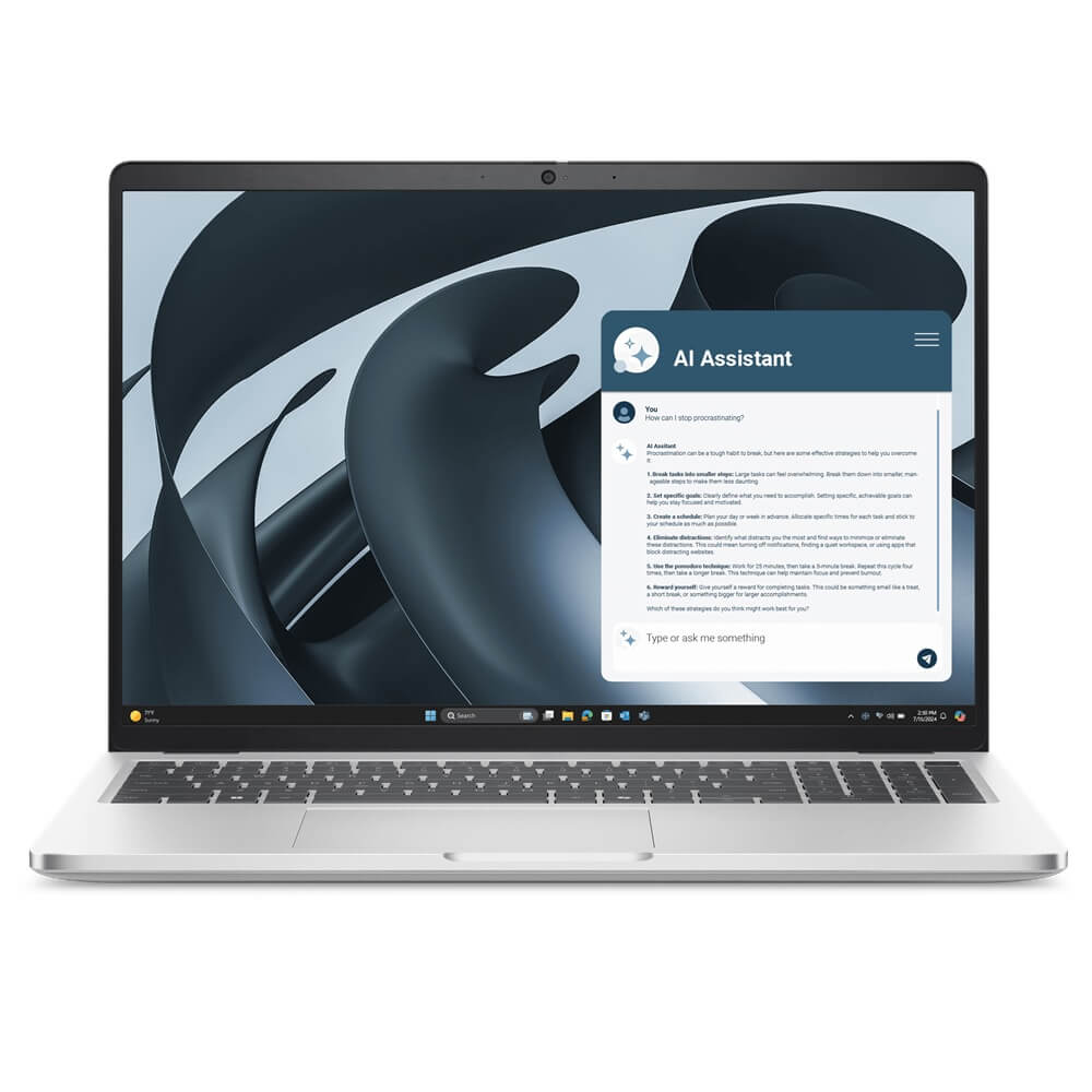 Dell Pro 16 Plus PB16255 Notebook PC – Ryzen 5 220 / 16″ FHD+ / 16GB RAM / 512GB SSD / Win 11 Pro (BTO503PB16255EMEA)