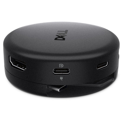 Dell Pro DA326 7-in-1 USB-C Travel Hub (470-BGCG) — rear view