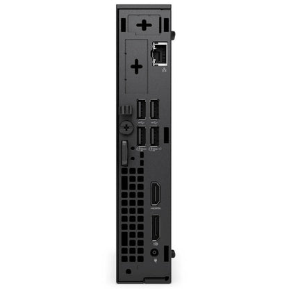 Dell Pro Micro QCM1250 Desktop PC – Core Ultra 5 235T / 8GB RAM / 512GB SSD / Win 11 Pro (BTO102_QCM1250_EMEA) — rear view