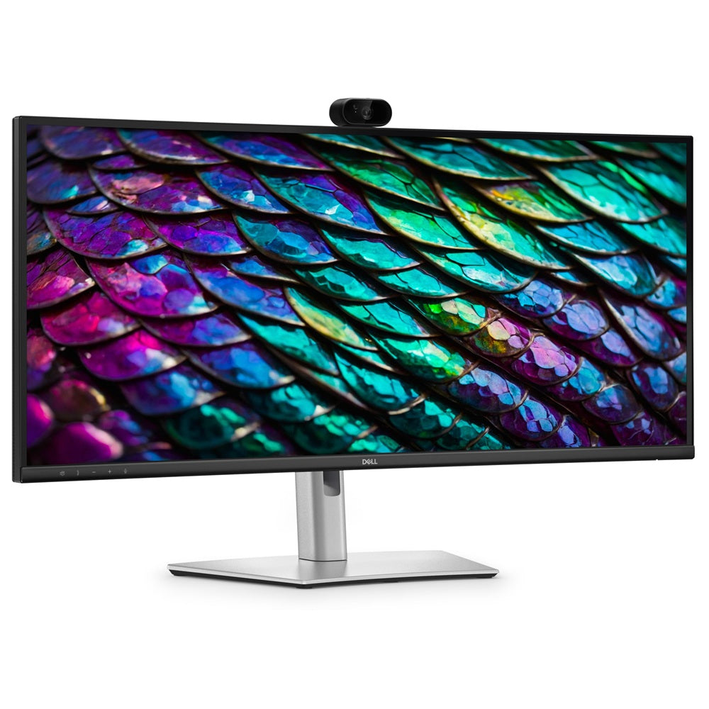 Dell Pro P 34 P3426WEB 34-inch WQHD IPS Curved USB-C Hub Conferencing Monitor (210-BVHQ) — front view