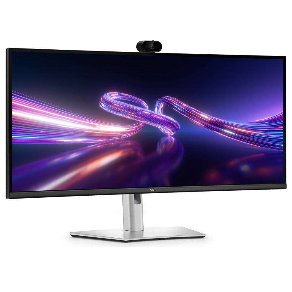 Dell Pro P 34 P3426WEV 34-inch WQHD IPS Curved USB-C Hub Webcam Monitor (210-BVHT) — front view