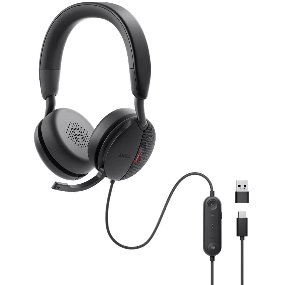 Dell Pro WH5024 Wired ANC Headset (520-BBGQ)