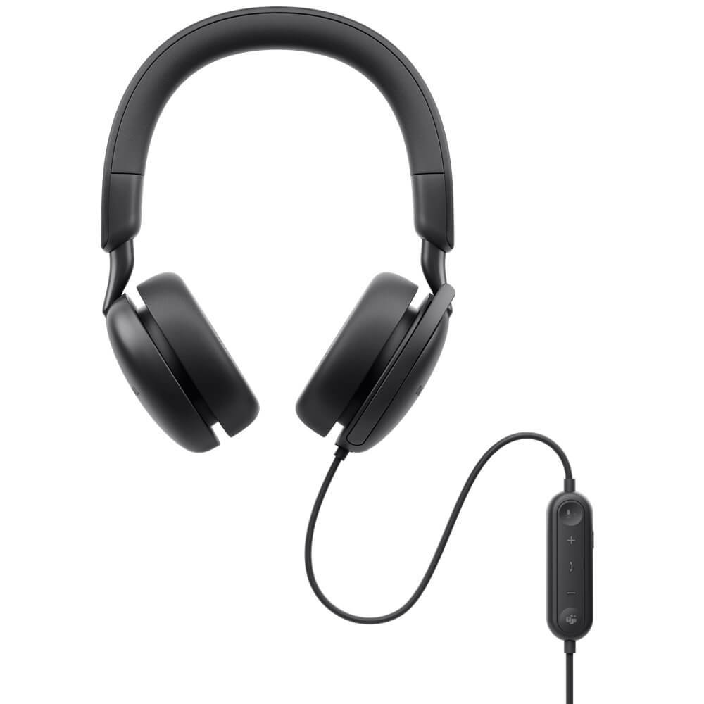 Dell Pro WH5024 Wired ANC Headset (520-BBGQ) — front view