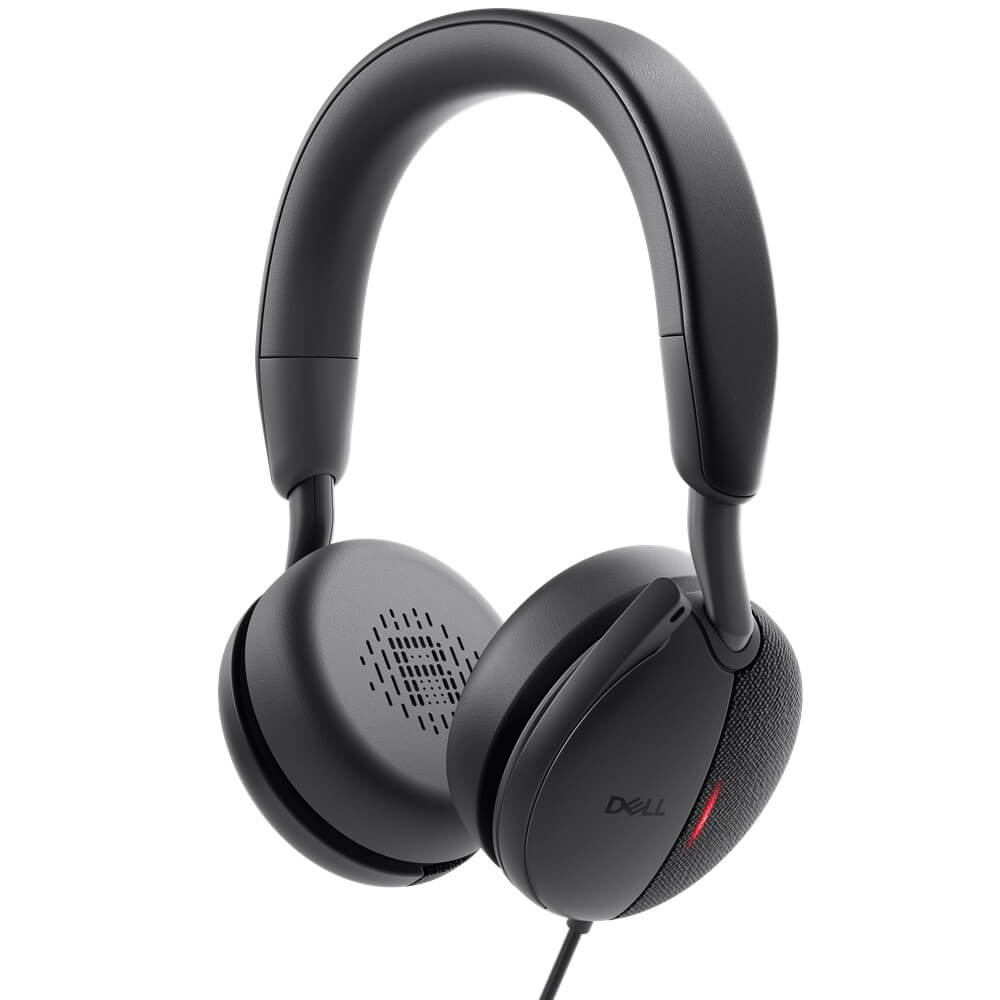 Dell Pro WH5024 Wired ANC Headset (520-BBGQ) — side view
