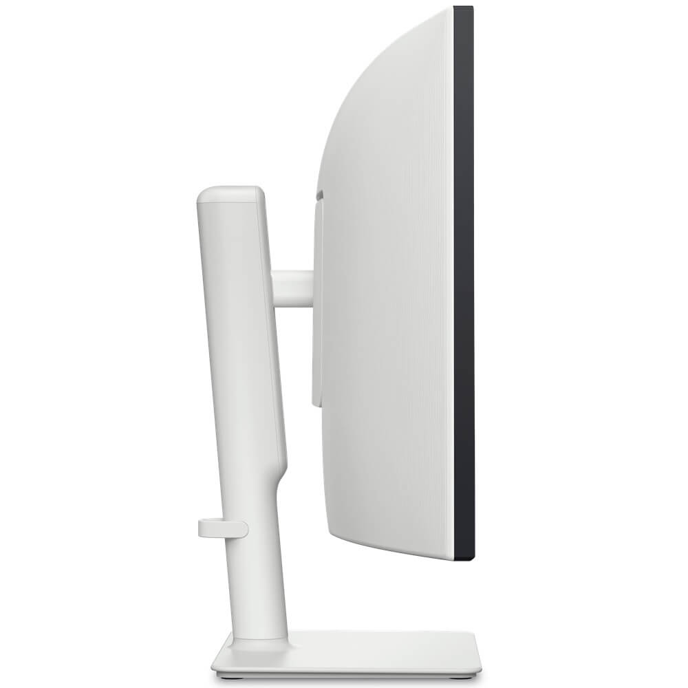 Dell 34 Plus S3425DW 34-inch WQHD USB-C Curved Monitor (210-BQWR) — side view