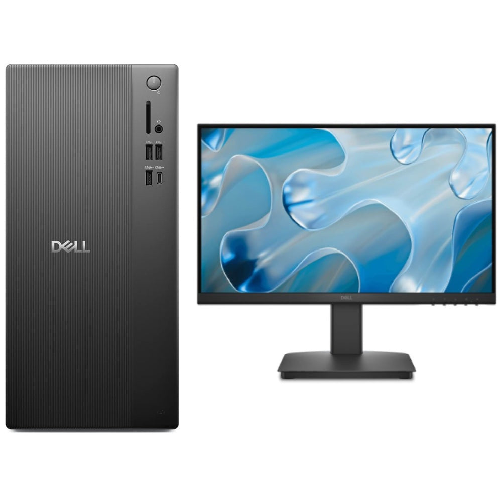 Dell Tower ECT1250 Desktop PC (ECT1250RPLSR007) + Free Dell SE2225HM 22″ Full HD Monitor (210-BQZS) image 1