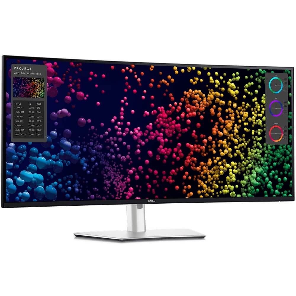 Dell UltraSharp U4025QW 40-inch WUHD Curved Thunderbolt Hub Monitor (210-BMDV) — front view