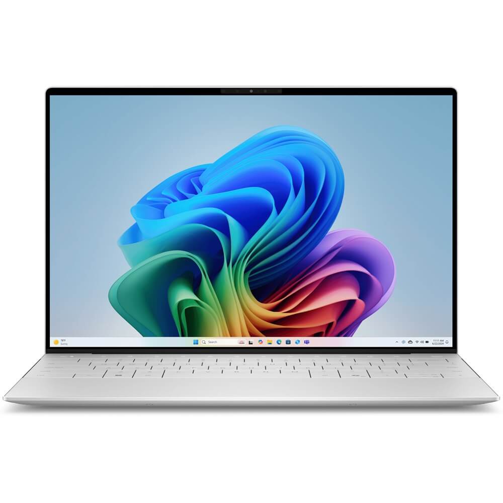 Dell XPS 13 9345 Notebook PC – Snapdragon X Elite X1E-80-100 / 13.4″ 3K OLED Touch / 32GB RAM / 1TB SSD / Win 11 Pro / Platin