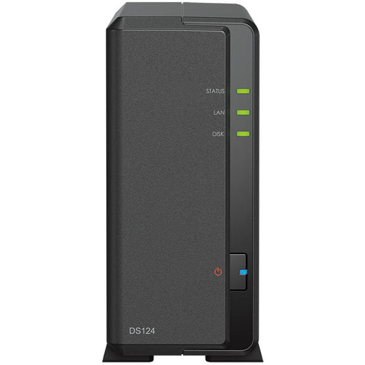 Synology DiskStation DS124 1-Bay NAS Enclosure (DS124) image 1