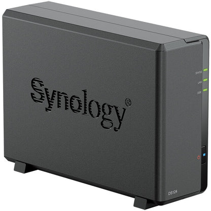 Synology DiskStation DS124 1-Bay NAS Enclosure (DS124) — front view