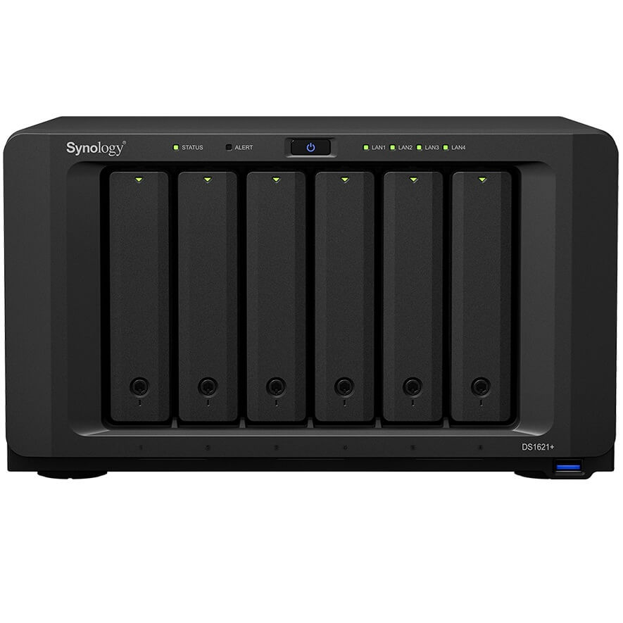 Synology DiskStation DS1621+ 6-Bay NAS Enclosure (DS1621+) image 1