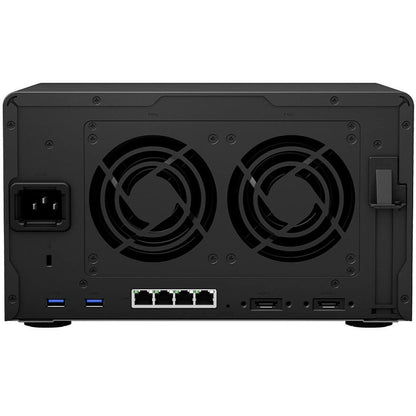 Synology DiskStation DS1621+ 6-Bay NAS Enclosure (DS1621+) — rear view
