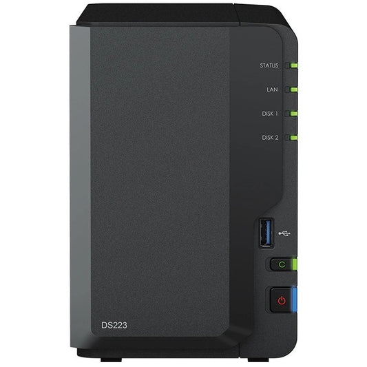 Synology DiskStation DS223 2-Bay NAS Enclosure (DS223) image 1