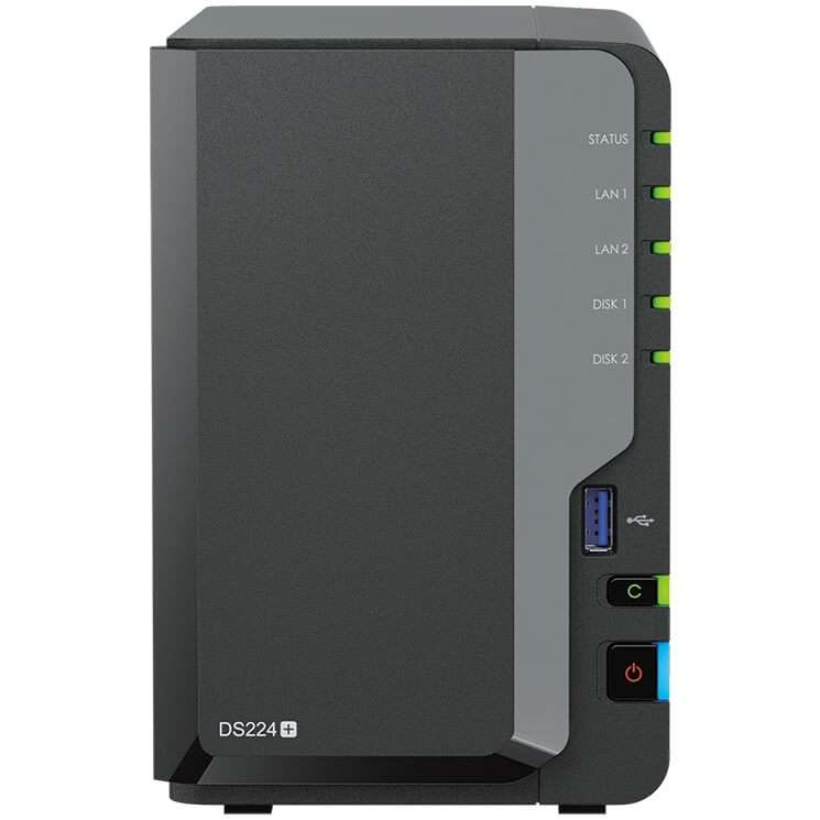 Synology DiskStation DS224+ 2-Bay NAS Enclosure (DS224+) image 1