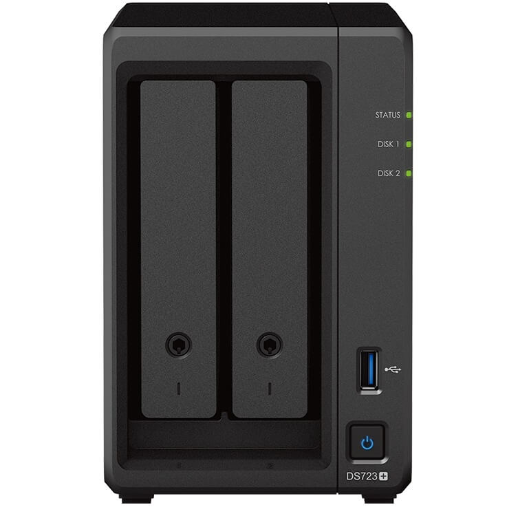 Synology DiskStation DS723+ 2-Bay NAS Enclosure (DS723+) image 1