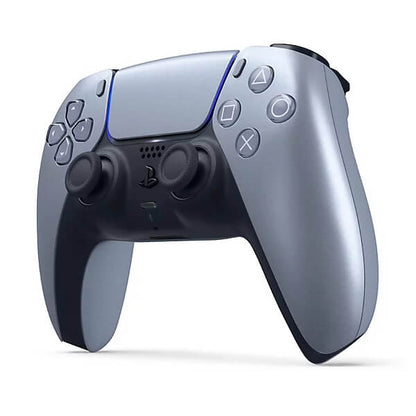 Sony PlayStation 5 DualSense Wireless Controller – Sterling Silver — front view
