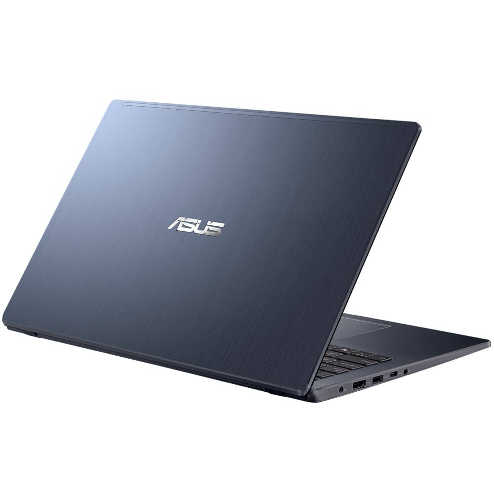 ASUS E510MA Notebook PC – Celeron N4020 / 15.6″ HD / 4GB RAM / 256GB SSD / Win 11 Home / Black (E510MA-C42B4W) — side view