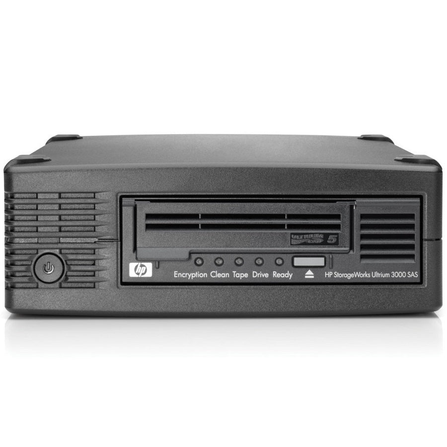 HPE StoreEver LTO-5 Ultrium 3000 SAS External Tape Drive (EH958B) image 1