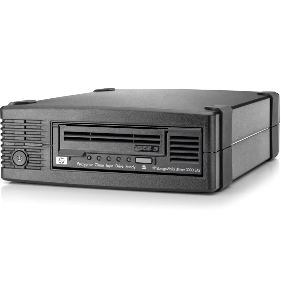 HPE StoreEver LTO-5 Ultrium 3000 SAS External Tape Drive (EH958B) image 2