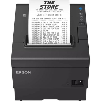 Epson TM-T88VII 112 POS Receipt Printer with USB, Serial & Ethernet (C31CJ57112)