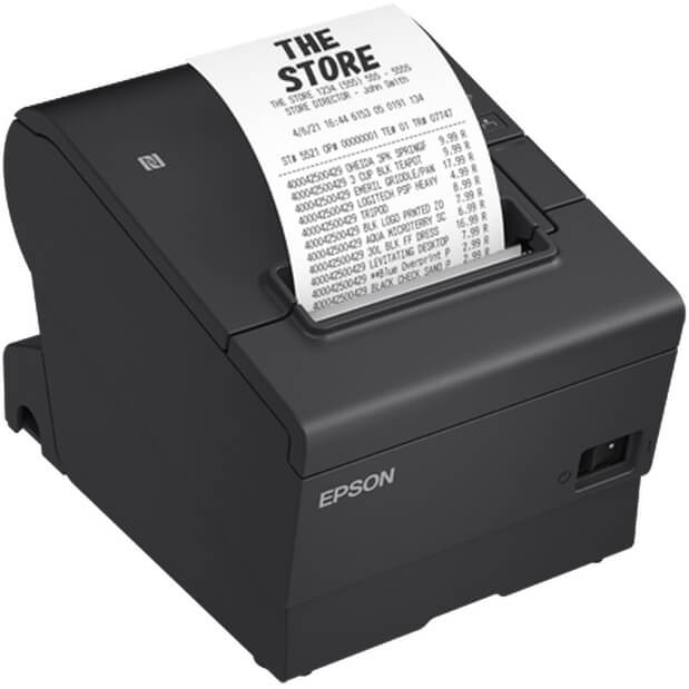 Epson TM-T88VII 112 POS Receipt Printer with USB, Serial & Ethernet (C31CJ57112) image 2