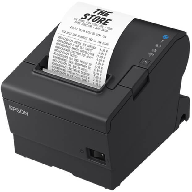 Epson TM-T88VII 112 POS Receipt Printer with USB, Serial & Ethernet (C31CJ57112) image 3