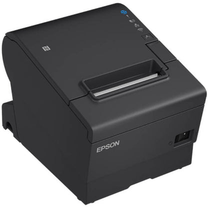 Epson TM-T88VII 112 POS Receipt Printer with USB, Serial & Ethernet (C31CJ57112) — rear view