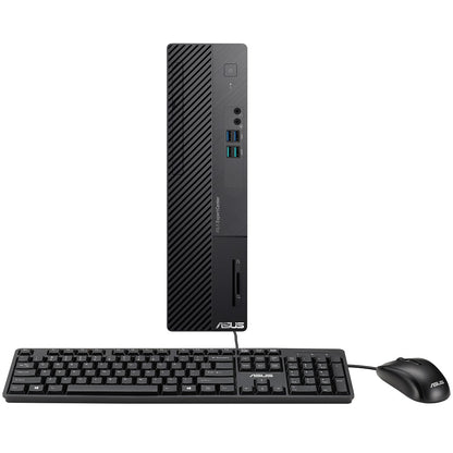 ASUS ExpertCenter D5 SFF Desktop PC – Core i5-12400 / 8GB RAM / 256GB SSD / Win 11 Home (D500SD-I582B0W) — rear view