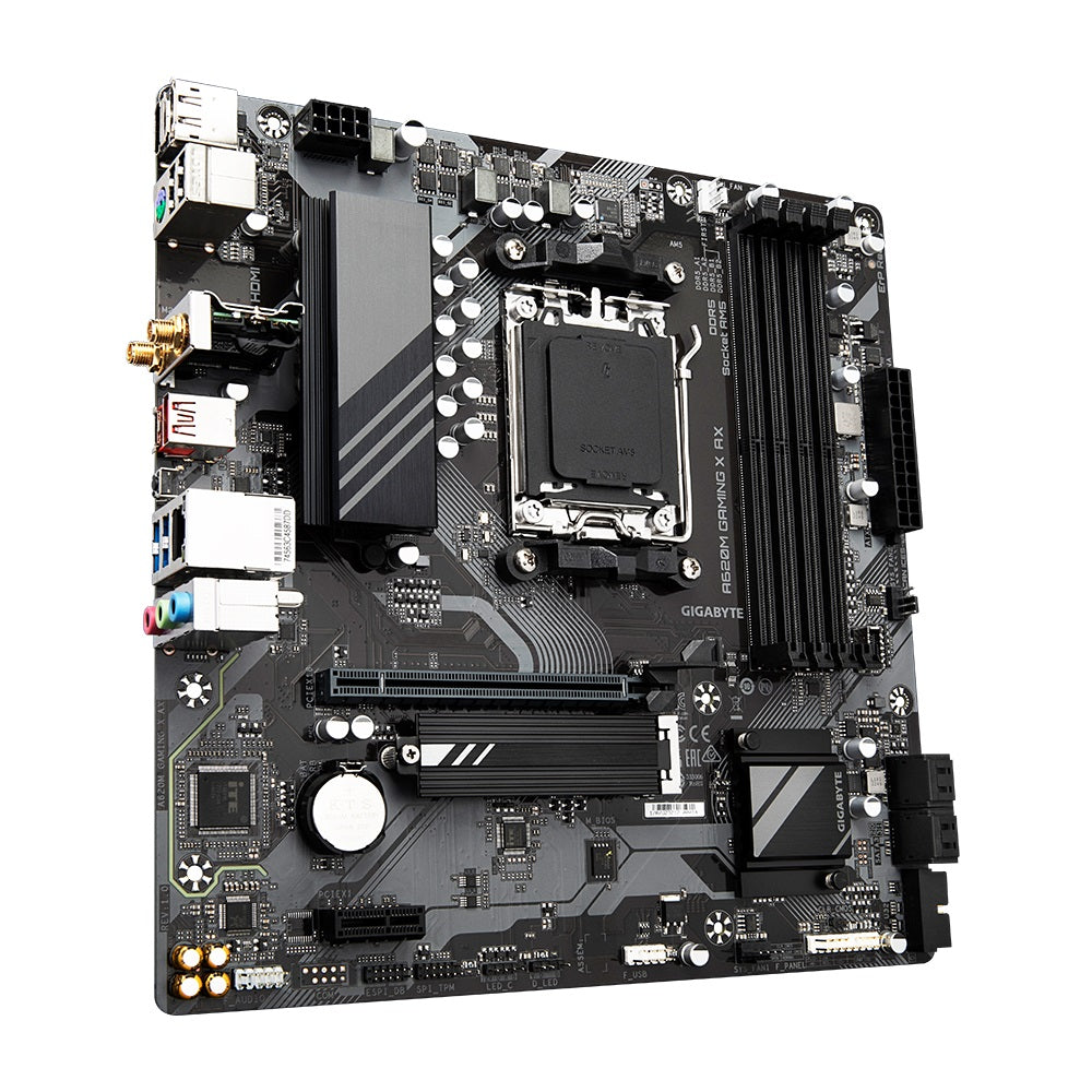 Gigabyte A620M GAMING X AX DDR5 AM5 Motherboard (GA-A620M-GAMING-X-AX) image 3