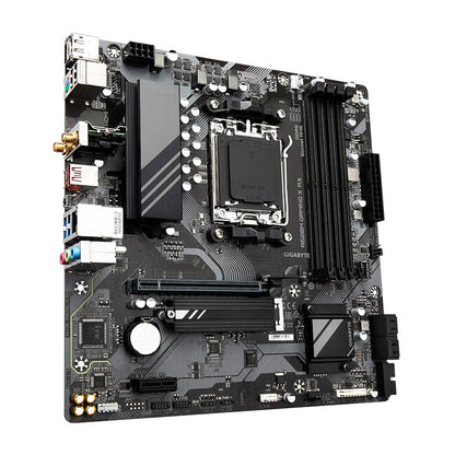 Gigabyte A620M GAMING X AX DDR5 AM5 Motherboard (GA-A620M-GAMING-X-AX) — side view