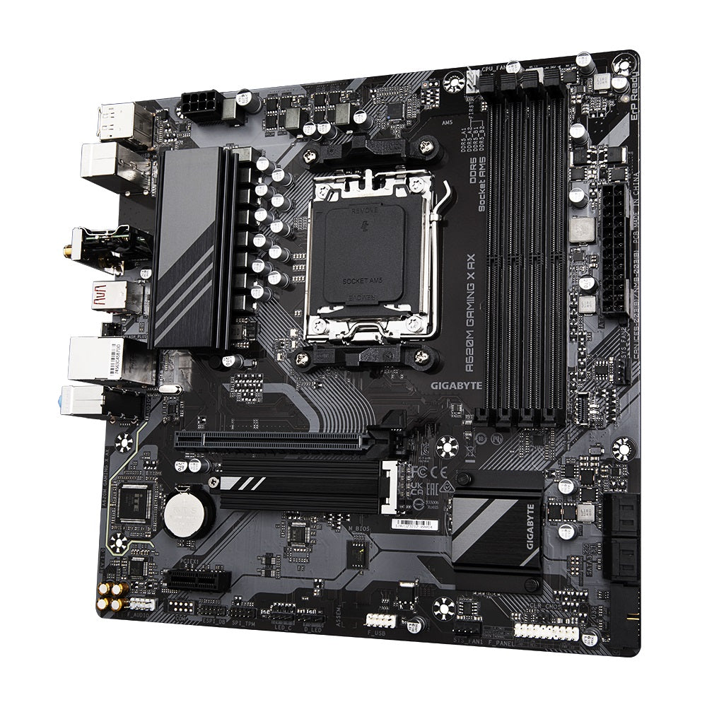 Gigabyte A620M GAMING X AX DDR5 AM5 Motherboard (GA-A620M-GAMING-X-AX) image 4