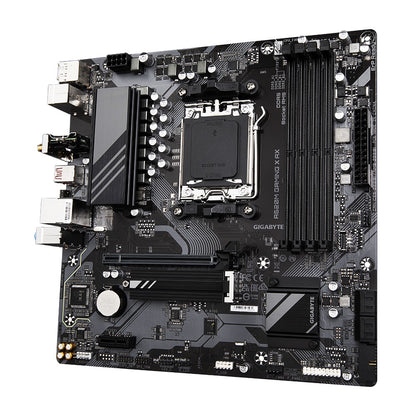 Gigabyte A620M GAMING X AX DDR5 AM5 Motherboard (GA-A620M-GAMING-X-AX) — rear view