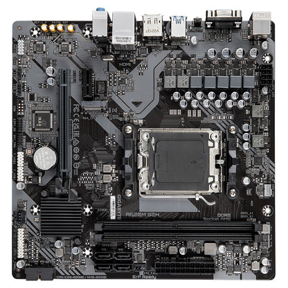 Gigabyte A620M S2H DDR5 AM5 Micro ATX Motherboard (GA-A620M-S2H) — rear view
