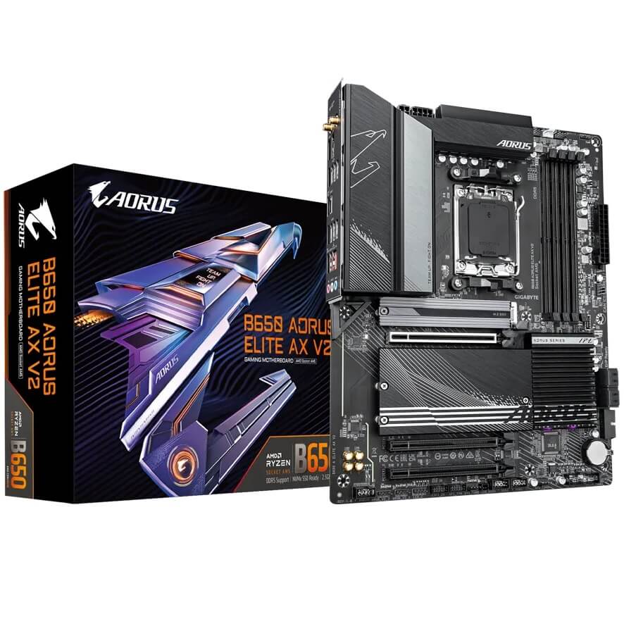 AORUS B650 ELITE AX V2 AM5 Motherboard (GA-B650-AORUS-ELITE-AX-V2) image 1