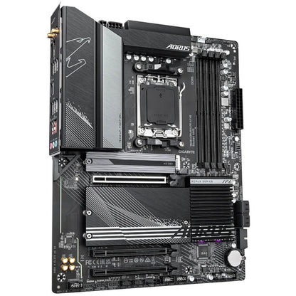 AORUS B650 ELITE AX V2 AM5 Motherboard (GA-B650-AORUS-ELITE-AX-V2) — side view