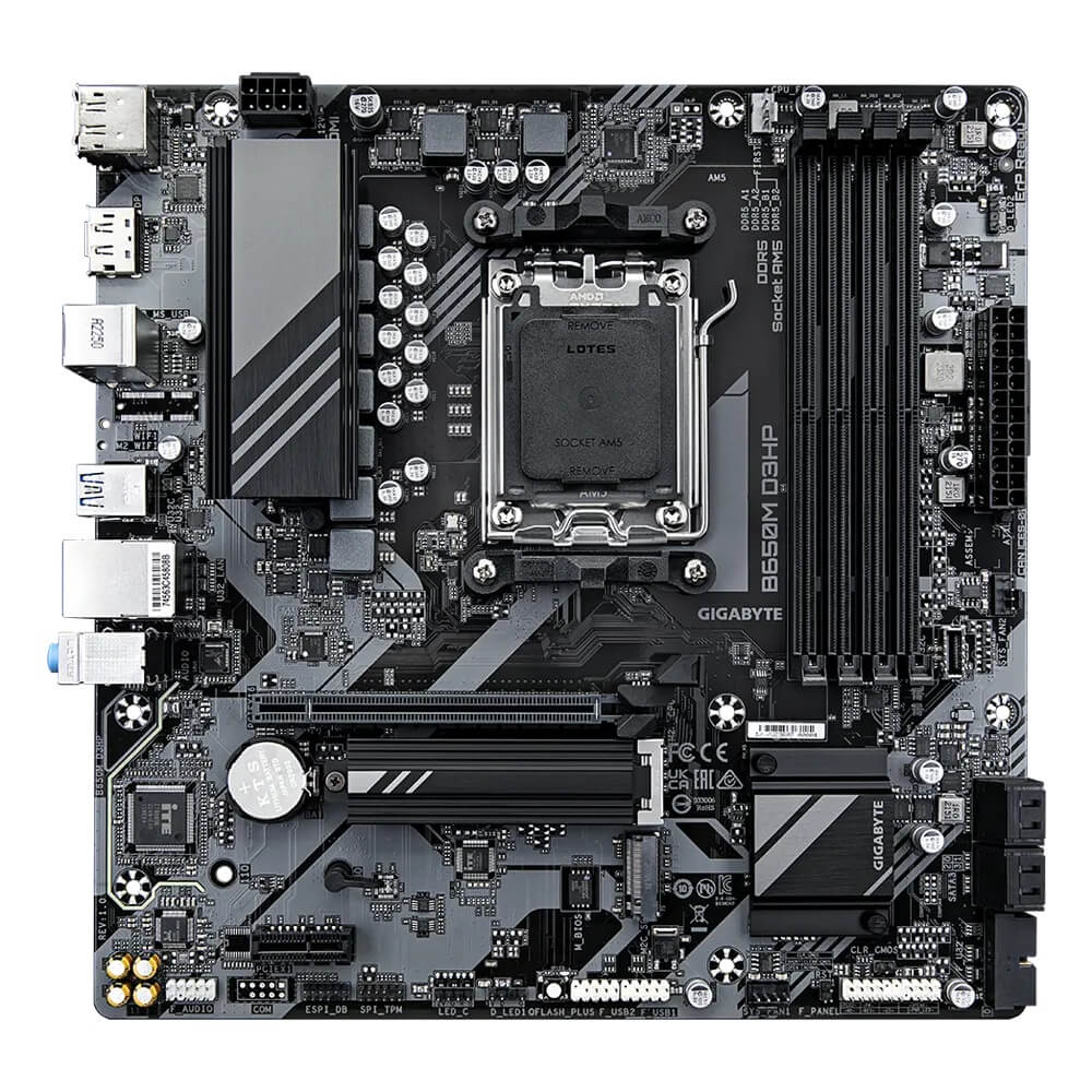 Gigabyte B650M D3HP AM5 Micro ATX Motherboard (GA-B650M-D3HP) image 2