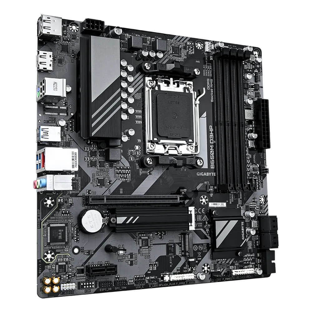 Gigabyte B650M D3HP AM5 Micro ATX Motherboard (GA-B650M-D3HP) image 3