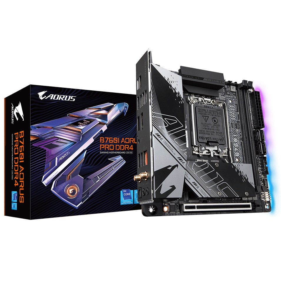 AORUS B760I PRO DDR4 LGA1700 mini-ITX Motherboard image 1