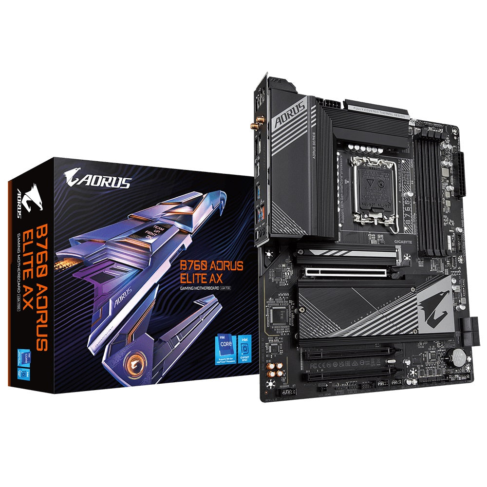 AORUS B760 ELITE AX DDR5 LGA1700 ATX Gaming Motherboard (GA-B760-AORUS-ELITE-AX) image 1