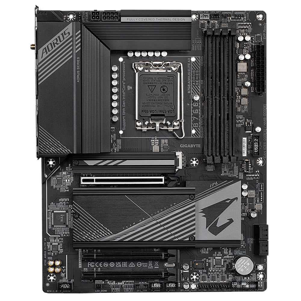 AORUS B760 ELITE AX DDR5 LGA1700 ATX Gaming Motherboard (GA-B760-AORUS-ELITE-AX) image 2