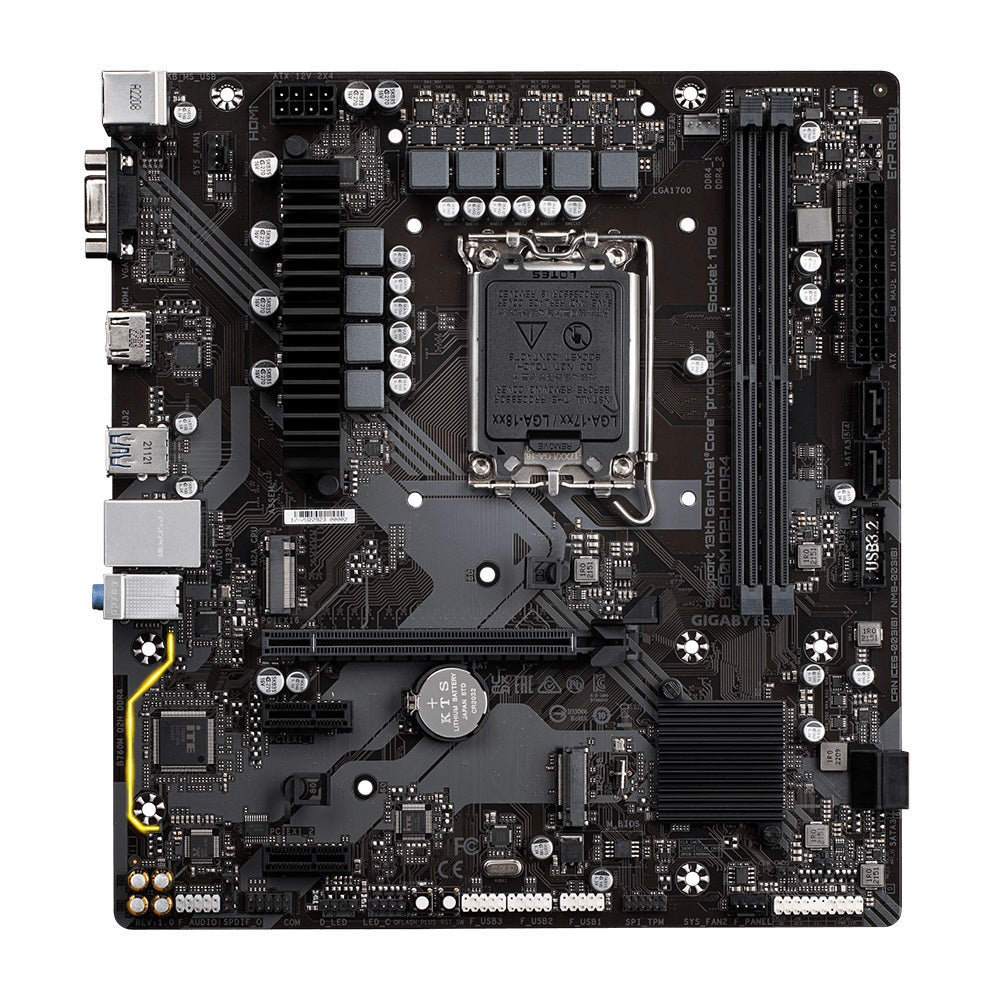 Gigabyte B760M D2H DDR4 LGA1700 Micro ATX Motherboard image 2