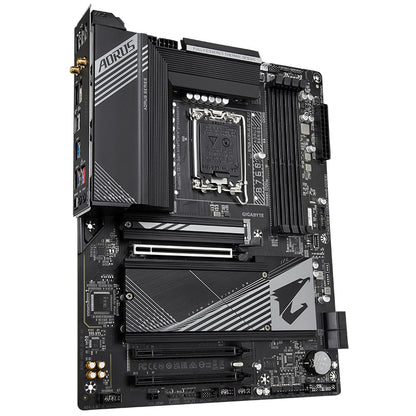 AORUS B760 ELITE AX DDR5 LGA1700 ATX Gaming Motherboard (GA-B760-AORUS-ELITE-AX) — side view