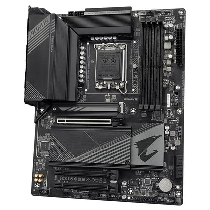 AORUS B760 ELITE AX DDR5 LGA1700 ATX Gaming Motherboard (GA-B760-AORUS-ELITE-AX) — rear view