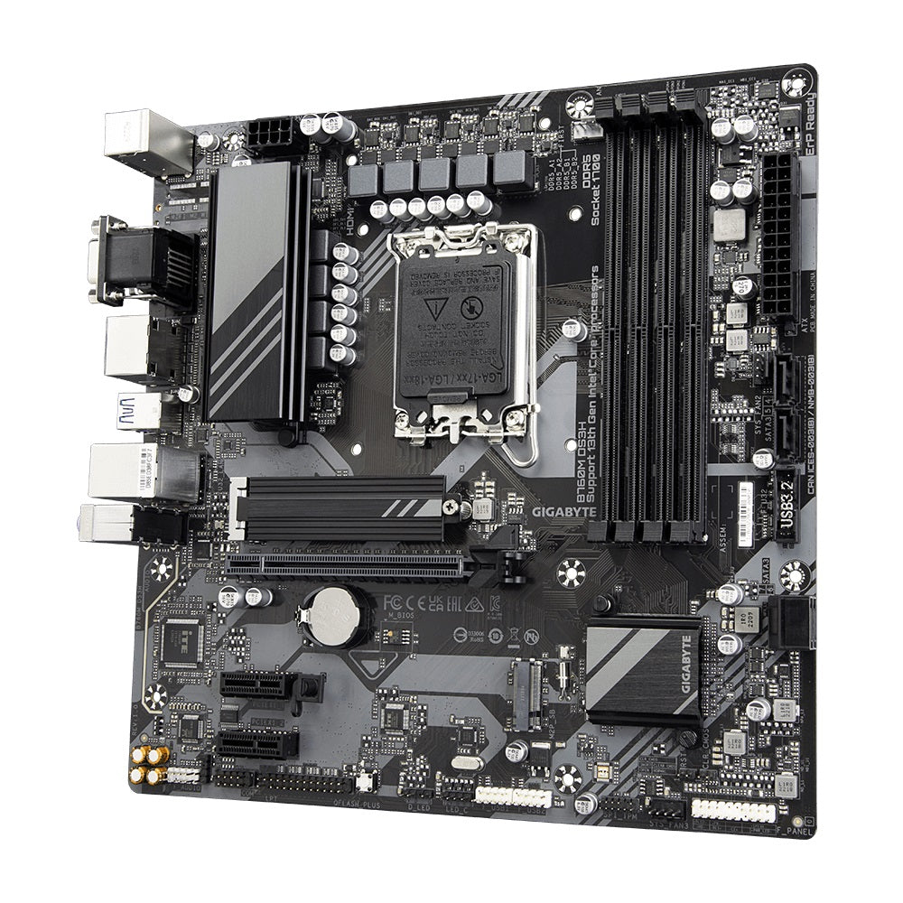 Gigabyte B760M DS3H LGA1700 Micro ATX Motherboard (GA-B760M-DS3H) image 4