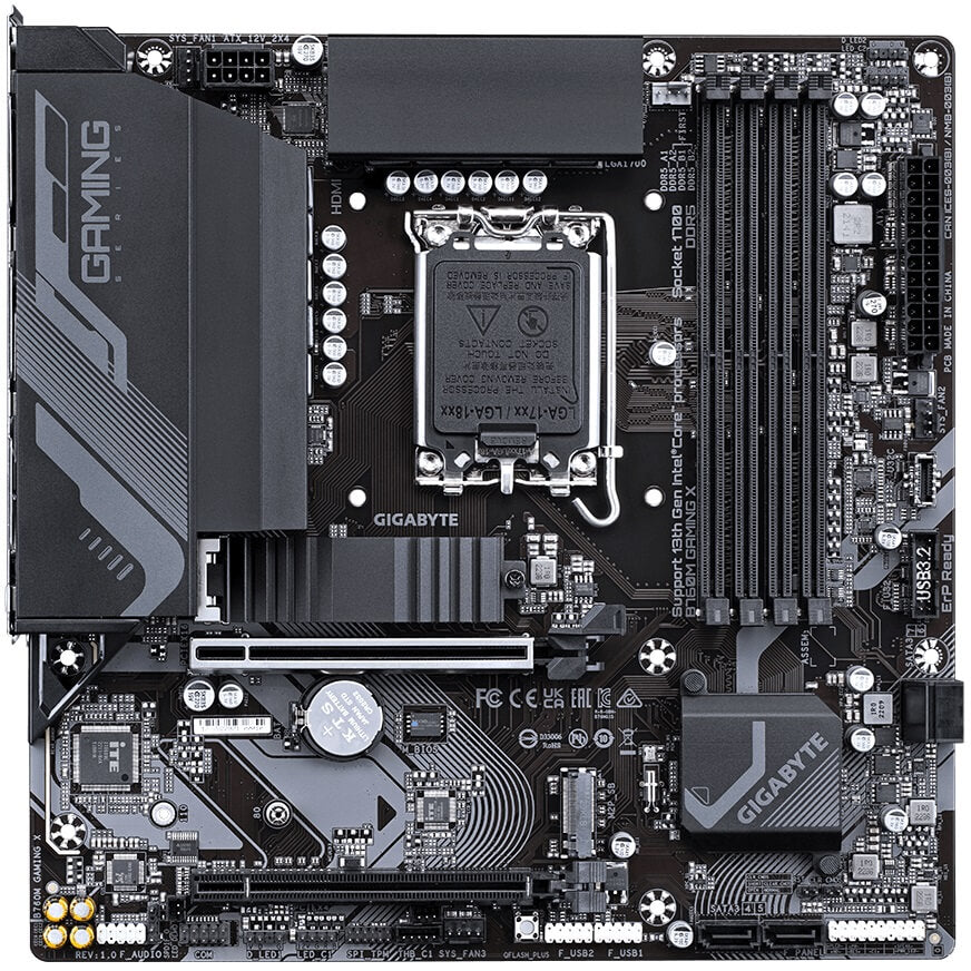 Gigabyte B760M GAMING X LGA1700 Motherboard (GA-B760M-GAMING-X) image 2