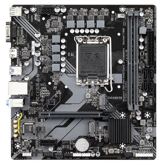 Gigabyte B760M H DDR4 LGA1700 Micro ATX Motherboard (GA-B760M-H-DDR4) image 2