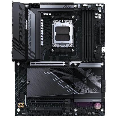 AORUS B850 ELITE WIFI 7 AM5 Motherboard (GA-B850-A-ELITE-WF7) — front view